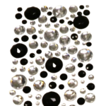strass noir crystal kit creation