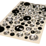 strass crystal noir