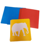 pochoirs animaux sauvage apli