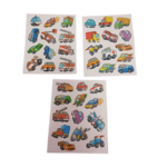 gommettes enfants voiture et camions