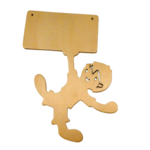 plaque de porte garçon kit creation