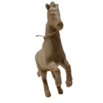 cheval papier mâché decopatch