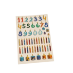 autocollants bougies d'anniversaire