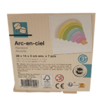 arc en ciel en bois