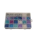 kit perles bleues