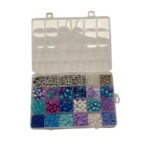 kit perles bleues kit creation