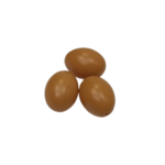 oeufs plastique beige