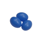 oeufs plastique bleu