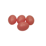 oeufs plastique rose