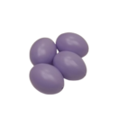 oeufs plastique violet