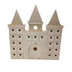 château en bois calendrier de lavent kit creation