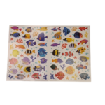 gommettes poissons réalistes