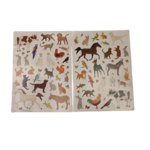 gommettes chevaux