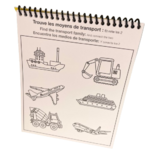 kit activités enfant transports