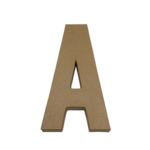 lettre en papier mâché Innspiro A