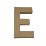 lettre en papier mâché Innspiro E