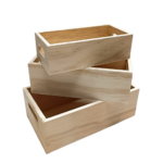 trois caisses en bois gigogne