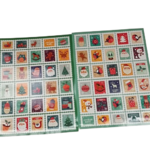 gommettes de noël timbres