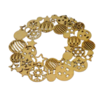 couronne en bois à peindre