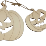 citrouilles en bois halloween