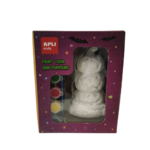 kit plâtre à peindre citrouilles apli diy halloween