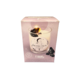 kit bougie lithothérapie graine creative obsidienne