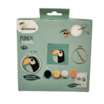 kit punch needle avenue mandarine toucan