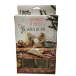 calendrier de l'avent graine creative sachets en jute