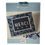 Kit mosaïque artemio cadre bleu