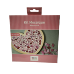 Kit mosaïque artemio coeur rose