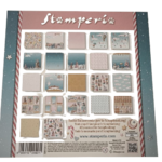 bloc papier stamperia 20x20 candy christmas 2