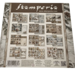 bloc papier stamperia 30x30 the owes house 2
