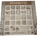 bloc papier stamperia 30x30 white christmas 2