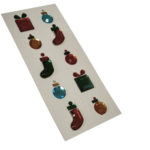 stickers strass de noël