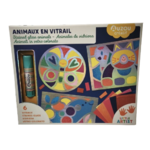 Kit Créatif AUZOU animaux en vitrail