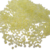perles de rocaille 2 mm jaunes