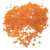 perles de rocaille 2 mm orange