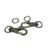 mousqueton argenté