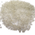 perles de rocaille 2 mm blanches translucides