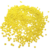 perles de rocailles 2 mm jaunes