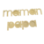 cadre papa ou maman en bois artemio