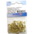 piton glorex doré 12 x 5 mm