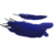 plumes d'oie Rayher bleu roi