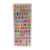 stickers alphabet colorés