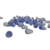 perles goutte bleu