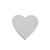 coeur blanc decopatch