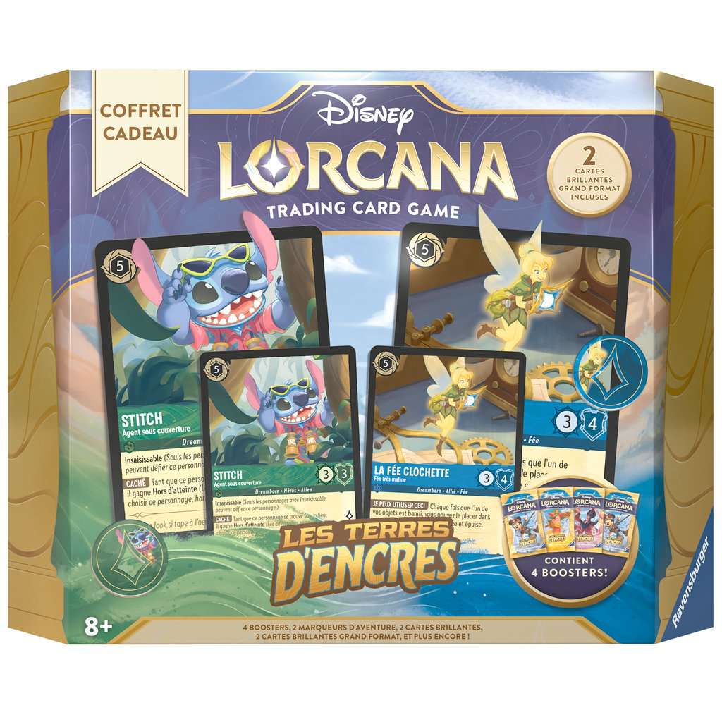 Disney Lorcana TCG Les Terres d\'Encres JCC Coffret cadeau VF