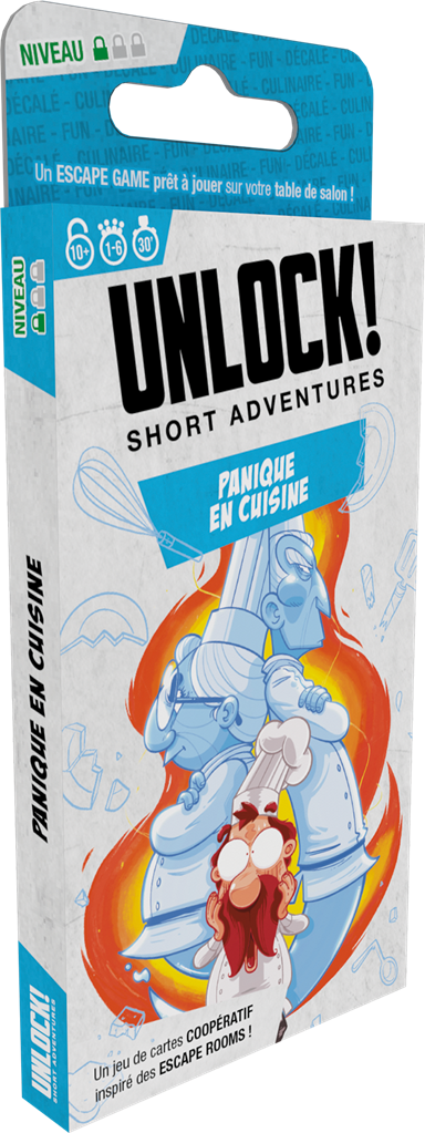Unlock! Short adv. : panique en cuisine