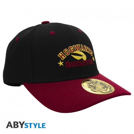HARRY POTTER - Casquette - Noir & Rouge - Quidditch
