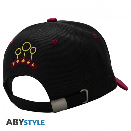 harry-potter-casquette-noir-rouge-quidditch-x2++